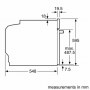 Bosch | Oven | HBG7721B1 | 71 L | Electric | Pyrolysis | Touch | Height 59.5 cm | Width 59.4 cm | Black - 8